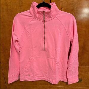 Lilly Pulitzer Skipper Pink Quarter-Zip Pullover  Size S 💗